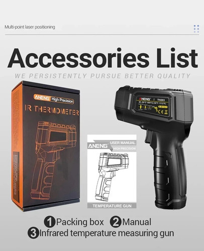Infrared thermometer lcd - infrared,